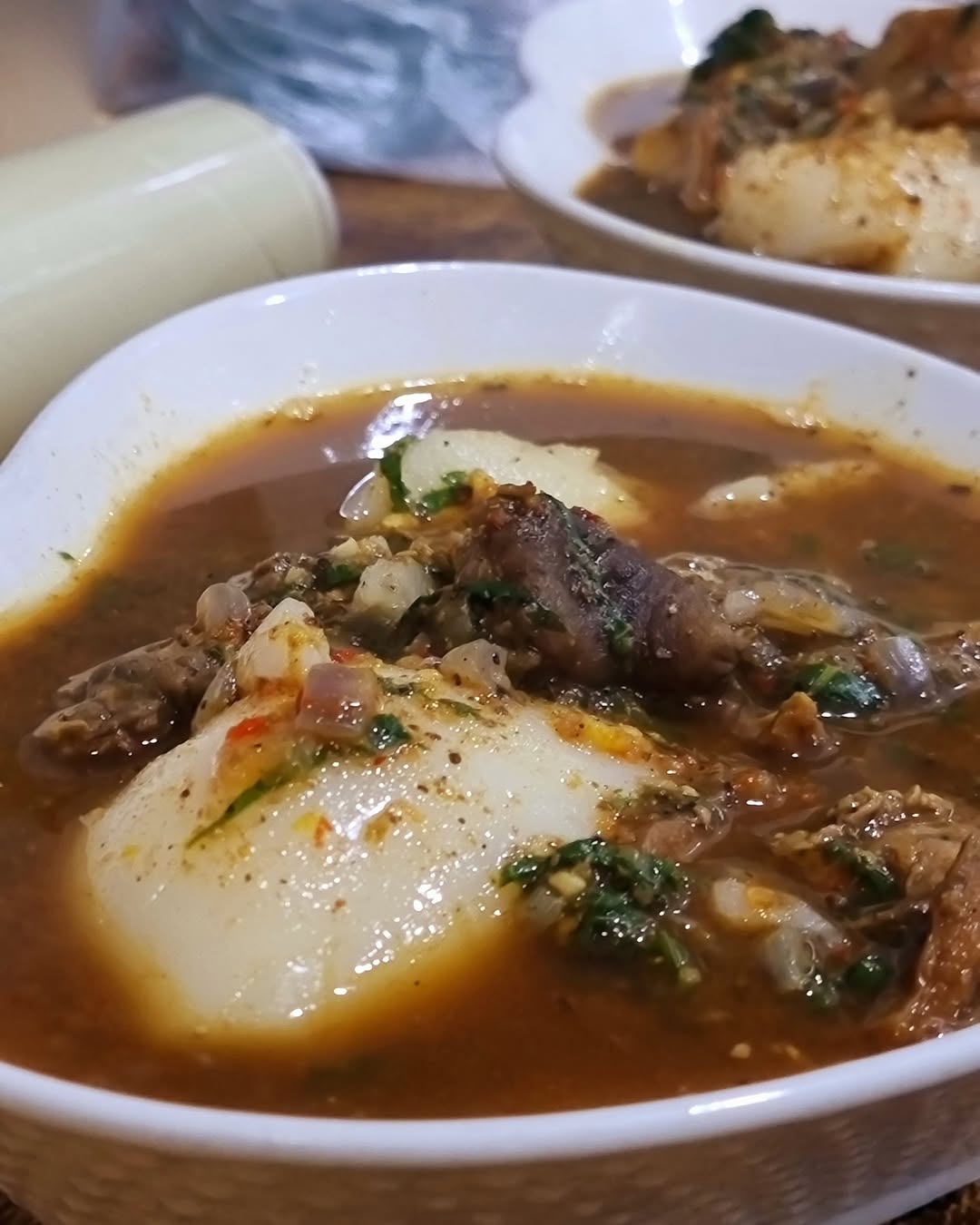 Pepper soup Somewhere Lounge